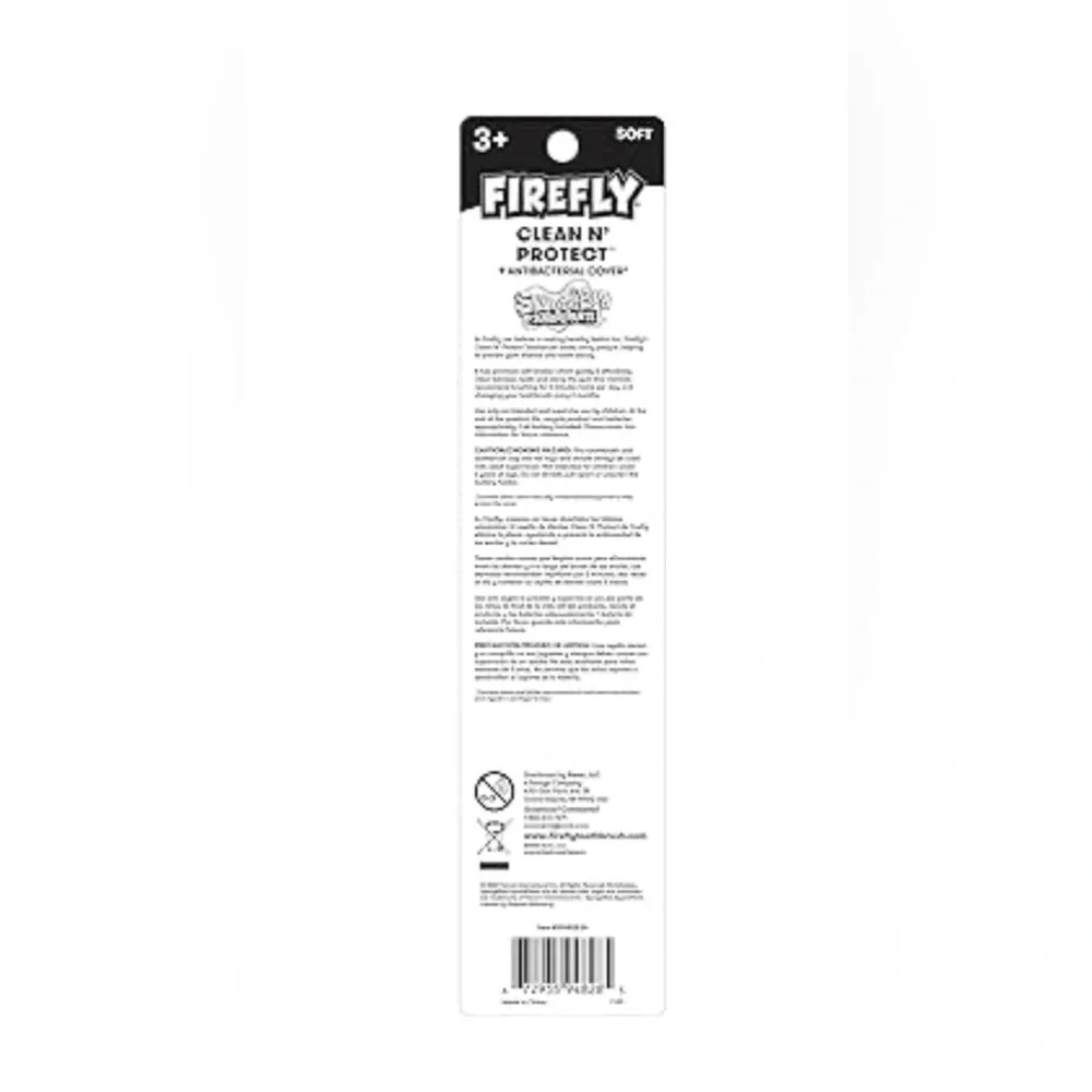 Spongebob squarepants Firefly Clean N' Protect Power Toothbrush‎ new